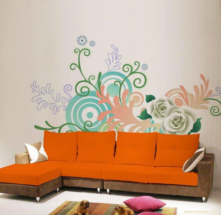 家用背景墻的墻繪是要怎么設(shè)計(jì)呢？